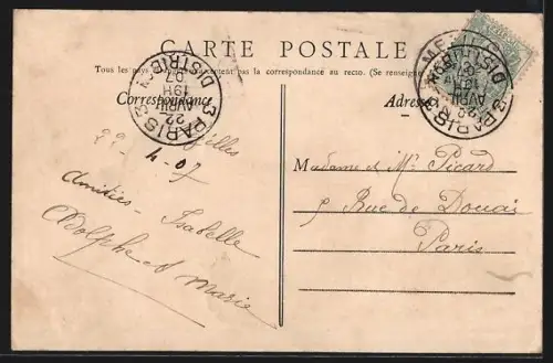 AK Saint-Aignan-des-Gués, Château couvert de lierre dans la région de la Loire