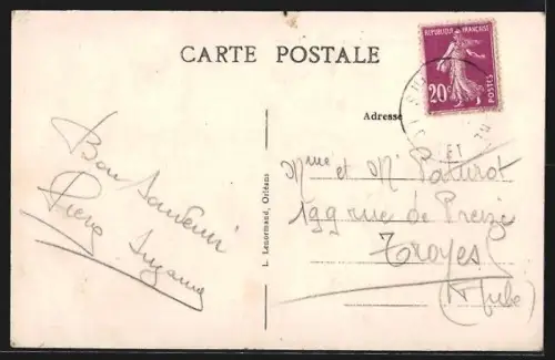 AK Saint-Benoît-sur-Loire /Loiret, Les Fossés