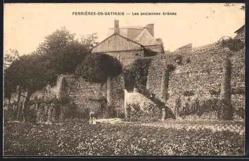 AK Ferrières-en-Gâtinais, Les anciennes Arènes