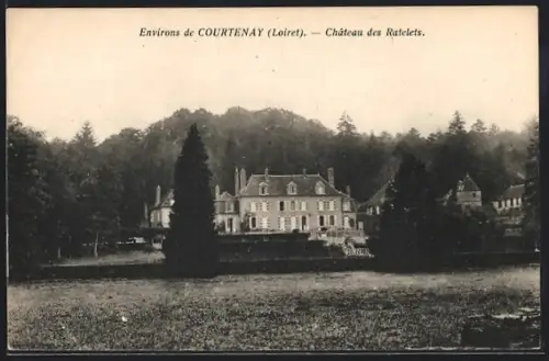 AK Courtenay /Loiret, Château des Ratelets