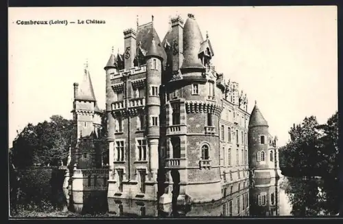 AK Combreux /Loiret, Le Château