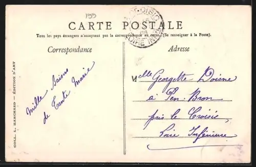 AK Combreux /Loiret, Château de Combreux dans le Loiret