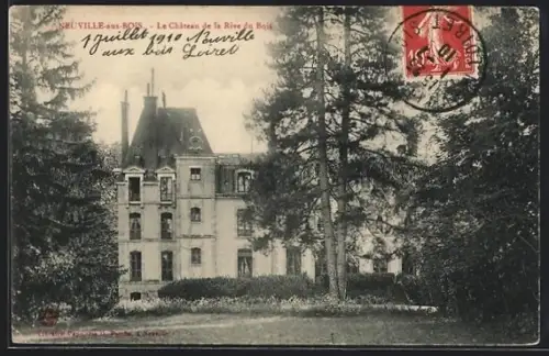 AK Neuville-aux-Bois, Le Château de la Rive du Bois
