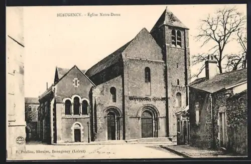AK Beaugency, Église Notre-Dame