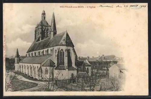 AK Neuville-aux-Bois, L`Église
