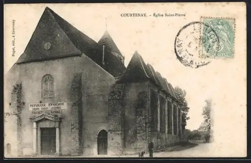 AK Courtenay, Église Saint-Pierre