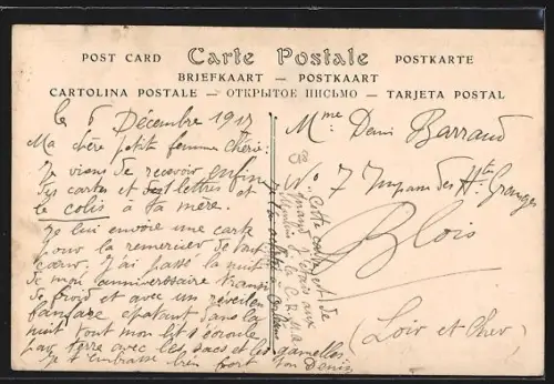 AK Orléans, Bords du Loiret, le Moulin Chéron