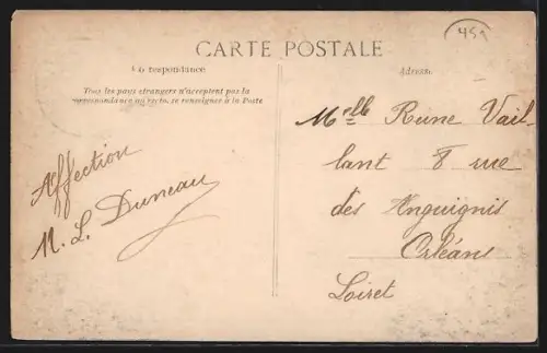 AK Châteauneuf-sur-Loire, Souvenir avec vues de paysages et bâtiments locaux