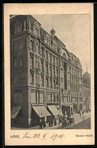 AK Lódz, Grand Hotel