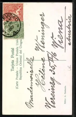 AK Montevideo, Correos y Telegrafos