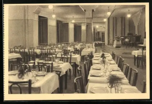 AK Nantes, Soldatenheim II. WK, Speisesaal