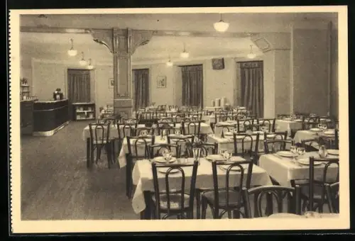 AK Nantes, Soldatenheim II. WK, Speisesaal