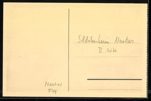 AK Nantes, Soldatenheim II. WK