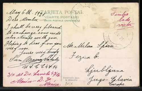 AK México, Ministerio de Relaciones