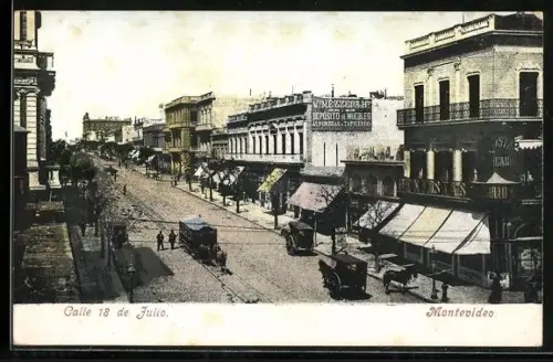 AK Montevideo, Calle 18 de Julio