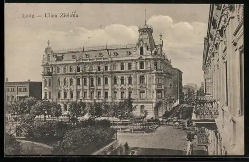 AK Lódz, Ulica Zielona