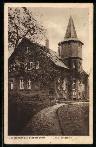AK Stübeckshorn, Genesungshaus, Villa Sorgenfrei
