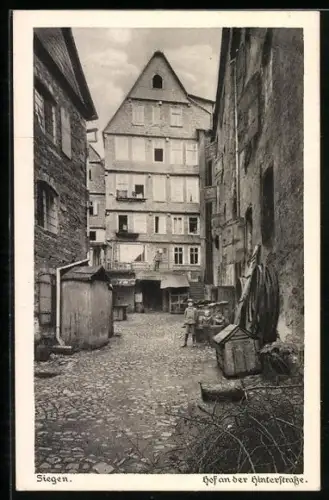 AK Siegen, Hof an der Hinterstrasse