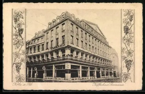 AK Köln a. Rh., Kaffeehaus Germania