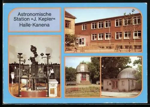 AK Halle / Saale, Astronomische Station J. Kepler, Polytechnische Oberschule, Sternwarte