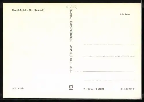 AK Graal-Müritz /Rostock, Café Pinguin, Innenansichten