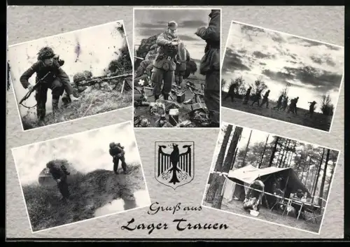 AK Trauen, Bundeswehr-Lager, Grenadiere im Manöver