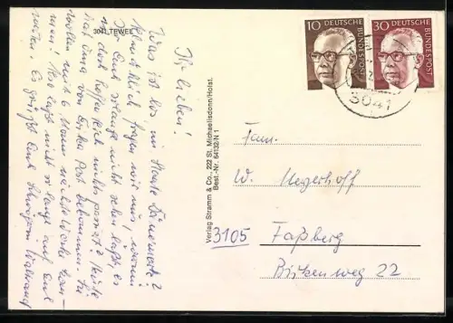 AK Tewel, Freibad und Fachwerkhäuser