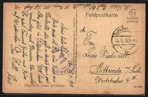 AK Charleville, Cours d`Orléans