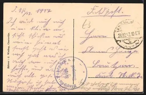 AK Sedan, Vue sur la Meuse, Quartier Macdonald