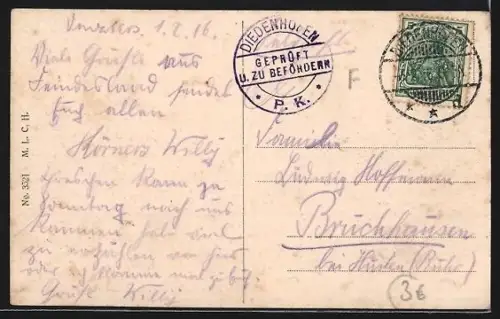 AK Vouziers, Rue Désiré Geulliot