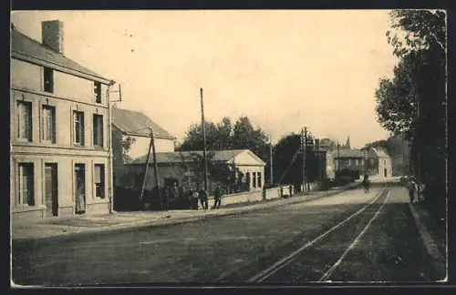 AK Vouziers, Une rue