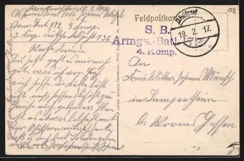 AK Machault, Ortspartie