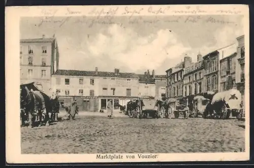 AK Vouzier, Marktplatz