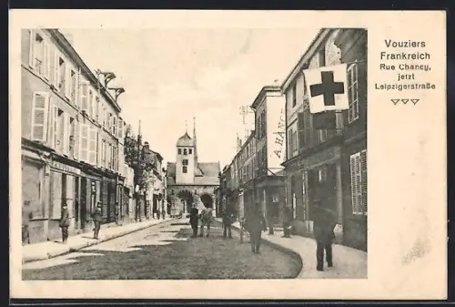 AK Vouziers, Rue Chancy