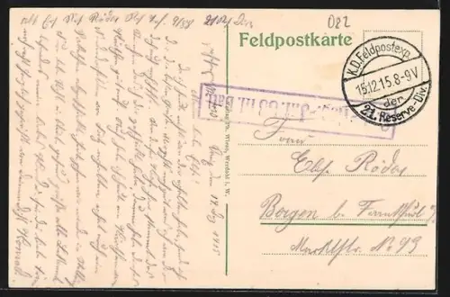 AK Mouron, Une vue avec l`église