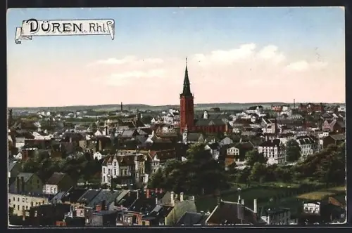 AK Düren / Rh., Panorama