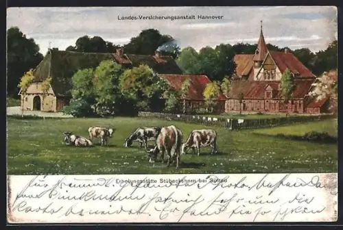 AK Stübeckshorn bei Soltau, Erholungsstätte, Landesversicherungsanstalt Hannover