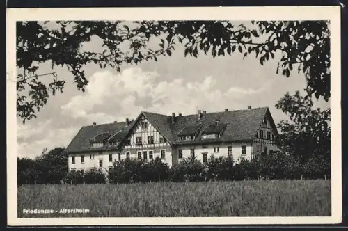 AK Friedensau, vor dem Altersheim