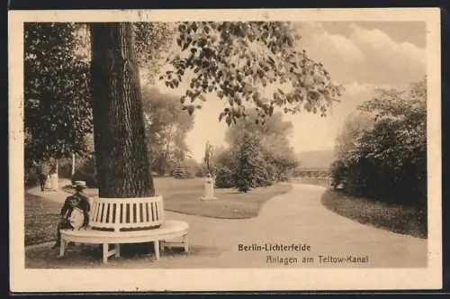 AK Berlin-Lichterfelde, Anlagen am Teltowkanal
