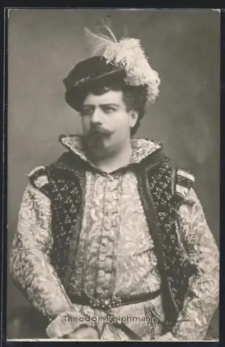 AK Schauspieler Theodor Reichmann im Bühnenkostüm