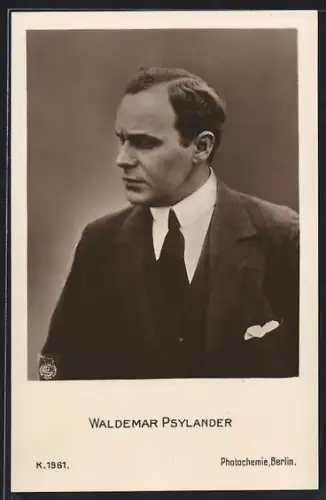 AK Schauspieler Waldemar Psilander