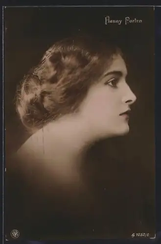 AK Schauspielerin Henny Porten im Profil