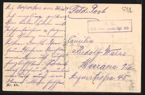 AK La Chapelle, Rue principale avec maisons endommagées