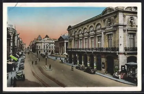 AK Reims, La place Myron-Herrick et le Théâtre