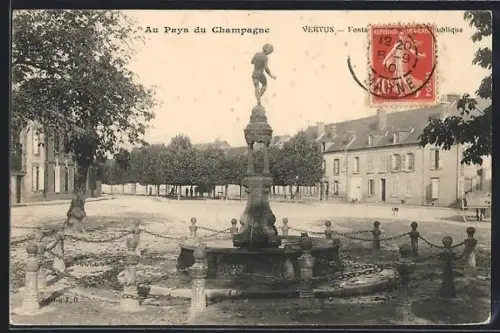 AK Vertus, Fontaine de la Place de la République