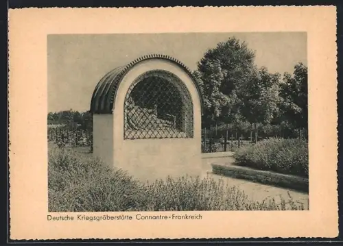 AK Connantre, Deutsche Kriegsgräberstätte, Denkmal