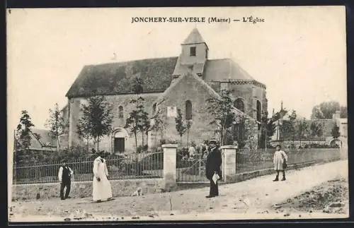 AK Jonchery-sur-Vesle /Marne, L`Église