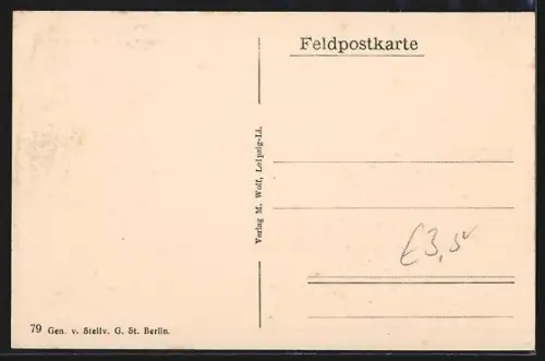 AK Dontrien, Granatenschlösschen mit Bäumen