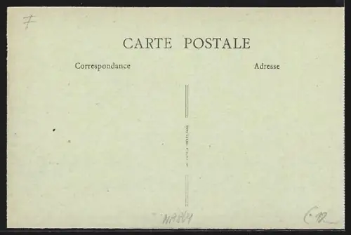 AK Reims, Reims en Ruines, La Rue de Mars