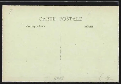 AK Reims, En ruines, La Rue Dieu-Lumière